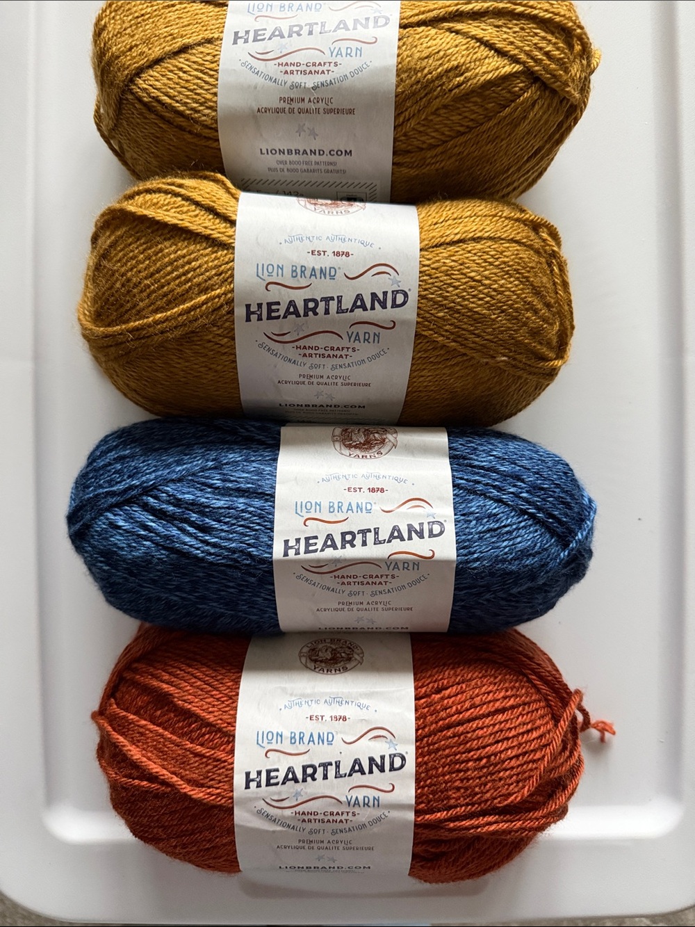 Heartland yarn
